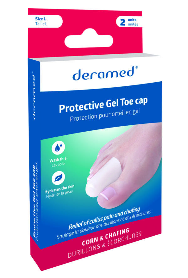Gel tube toe protector (mesh) - Fresco - hamerteen - klauwteen - eksteroog - FeetInMotion'