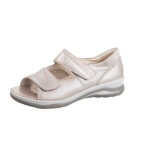 Fidelio Jilly J - beige - hallux valgus schoen -sandaal - binnenschoen - uitneembare zool - comfortschoen - FeetinMotion